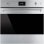 Forno combinado a vapor clássico em aço inoxidável acetinado Smeg SO6301S2X 68L com ecrã LCD e limpeza a vapor