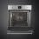 Forno combinado a vapor clássico em aço inoxidável acetinado Smeg SO6301S2X 68L com ecrã LCD e limpeza a vapor