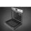 Forno combinado a vapor clássico em aço inoxidável acetinado Smeg SO6301S2X 68L com ecrã LCD e limpeza a vapor