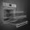 Forno combinado a vapor clássico em aço inoxidável acetinado Smeg SO6301S2X 68L com ecrã LCD e limpeza a vapor