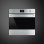 Forno elétrico Smeg CompactSteam Pyro Steam 68L em aço inoxidável com autolimpeza e vapor