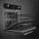 Horno eléctrico Smeg SOP6900TN 68L Negro Victoria pirolítico multifunción display LED