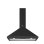 Exaustor Smeg KSED95COA, 90 cm antracite, 595 m³/h, deslizante LED
