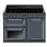 Cocina Smeg Victoria Inducción 100x60 cm 2 Hornos Termoventilados Limpieza Vapor Clean