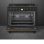 Forno Smeg Coloniale CO96GMA9 Antracite 6 Zonas a Gás 115L Vapor Clean Estilo Retro