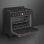 Forno Smeg Coloniale CO96GMA9 Antracite 6 Zonas a Gás 115L Vapor Clean Estilo Retro