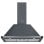Campana extractora Smeg KT90GRE Extracción 90cm Victoria LED aluminio gris A 69dB