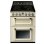 Cozinha independente Smeg Victoria TR62IP2 creme, 60x60 cm, indução, 2 fornos, classe A, aço inoxidável