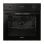 Horno eléctrico Candy 70L Negro con autolimpieza Aquactiva y display LED touch
