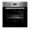Horno elettrico Cata PR 6011 XGBK 70 litri Inox Nero pirolitico display digitale