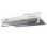 Campana extractora Cata Decorativa 195m³/h Succión silenciosa 3 velocidades LED inox/blanco