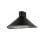 Campana extractora Cata Recirculación/Canalizado 60cm negra 3 velocidades filtro lavable