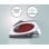 Plancha de viaje Alfa DualVolt suela cerámica 1100W vapor/secado cable 1,9m compacta