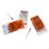 Pack agujas Alfa Para Tejidos Especiales Bordado Talón Azul/Rojo/Morado 30 uds