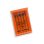Pack agujas Alfa Para Tejidos Especiales Bordado Talón Azul/Rojo/Morado 30 uds
