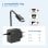 Cargador de pared Ewent EW3978 USB-C 65W, Power Delivery, protección cuádruple, cable 1,5m