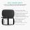 Funda Ugreen LP128 40707 EVA doble capa negra para disco duro 2.5? y power bank 13000mAh