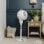 MEACO MeacoFan 1056P Ventilateur sur pied ultra-silencieux, hauteur réglable, 29 dB, faible consommation