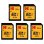 Kodak SDHC 32GB Speicherkarte 5er Pack High Speed 90MB/s Schreibschutz