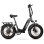 Bicicleta eléctrica Alfa FAT 250W 36V 25Ah 20x4.0" Suspensión Frenos Hidráulicos LCD