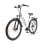 Bicicleta eléctrica Alfa Torque 70Nm 36V 20Ah 90km HID Aluminio LED LCD Blanca