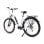 Bicicleta eléctrica Alfa Torque 70Nm 36V 20Ah 90km HID Aluminio LED LCD Blanca