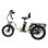 Tricycle électrique OneSport avec batterie amovible 48V 13Ah, pneus 20x3.0, cadre bas, pliable