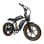 Bicicleta elétrica PVY X20 48V 30Ah Motor 80Nm Bateria dupla Certificação CE