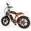 Bicicleta eléctrica PVY X20 48V 30Ah 80Nm Motor de buje doble batería Li-Ion CE