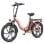Bicicleta eléctrica HillMiles MilePort 1 250W 36V13Ah 20? Shimano 7 velocidades Rojo