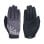 Oxford Switchback M Schwarzer Handschuh mit elastischem Handgelenk, einlagiger Handfläche und Silikongreifern