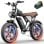 Ridstar Q20 750W Fatbike 20x4,0" vollgefedertes All-Terrain-Elektrofahrrad