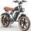 Ridstar Q20 750W Fatbike 20x4,0" vollgefedertes All-Terrain-Elektrofahrrad
