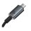 Cable Baseus Crystal Shine CB000089 USB-C 100W 20Gbps 1.5m Nylon Negro