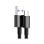 Cavo Baseus CATYS-A01 da USB-A a USB-C/Lightning 2 m 66 W 480 MB/s Nero