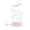 Baseus Picogo Magnetisches USB-C-Kabel 240 W 1 m Rosa selbstaufrollendes Flüssigsilikon