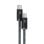 Baseus Dynamic Series USB-C-auf-USB-C-Kabel 2 m 100 W 480 Mbit/s geflochten Schwarz