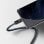 Baseus Dynamic Series USB-C-auf-USB-C-Kabel 2 m 100 W 480 Mbit/s geflochten Schwarz