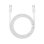 Cable USB-C Baseus Dynamic Series 2m Blanco 480Mbps PD 100W Trenzado E-Marker