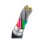 Cable Baseus CAJY000501 USB-A a USB-C 2m 100W 480Mbps trenzado negro
