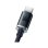 Câble Baseus CAJY000401 1,2 m USB-C 100 W tressé, charge rapide, alimentation, noir