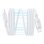Cable Baseus Picogo Magnético USB-C 240W 1m Blanco autoenrollable carga rápida
