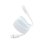 Cable Baseus Picogo Magnético USB-C 240W 1m Blanco autoenrollable carga rápida