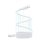 Cable Baseus Picogo Magnético USB-C 240W 1m Blanco autoenrollable