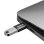 Baseus Ingenuity Schwarzer USB-A-Adapter 10 Gbit/s Ultrakompaktes Aluminium
