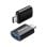 Baseus Ingenuity Schwarzer USB-A-Adapter 10 Gbit/s Ultrakompaktes Aluminium