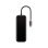 Baseus AcmeJoy Serie USB-C Hub 7 in 1 2xUSB 3.0 HDMI USB 2.0 SD/TF PD100W Grau