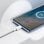 Cable Baseus CAMYS-02 1m Blanco USB A a Micro-USB B 2A Transferencia 480Mbps