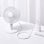 Cable Baseus CAMYS-02 1m Blanco USB A a Micro-USB B 2A Transferencia 480Mbps