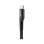 Baseus Spring Lightning 1m 2a Schwarzes Würfelkabel